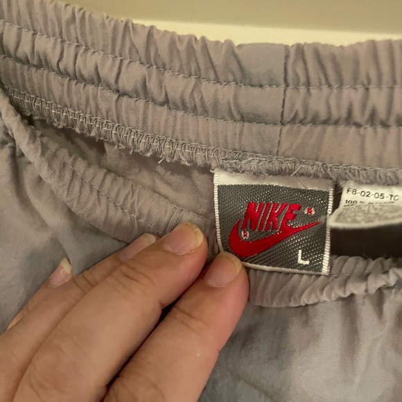 Vintage Nike Grey/White Top/Bottom Tennis Track Suit L - Picture 7 of 9